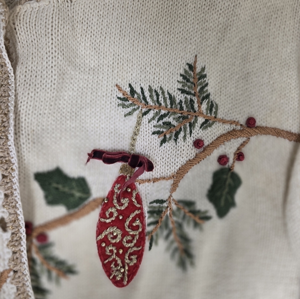 Holiday VINTAGE sweater - Picture 3 of 8